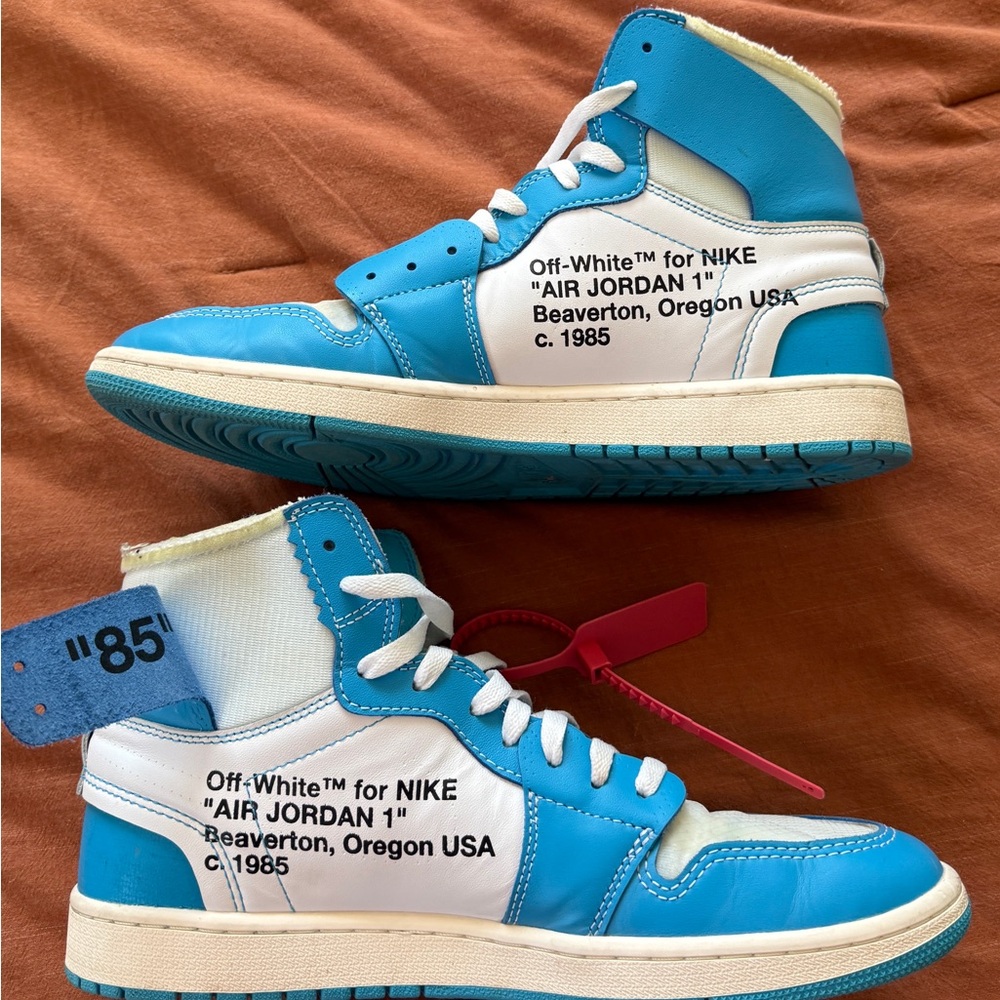 Off white x Nike Jordan 1 UNC Size 13